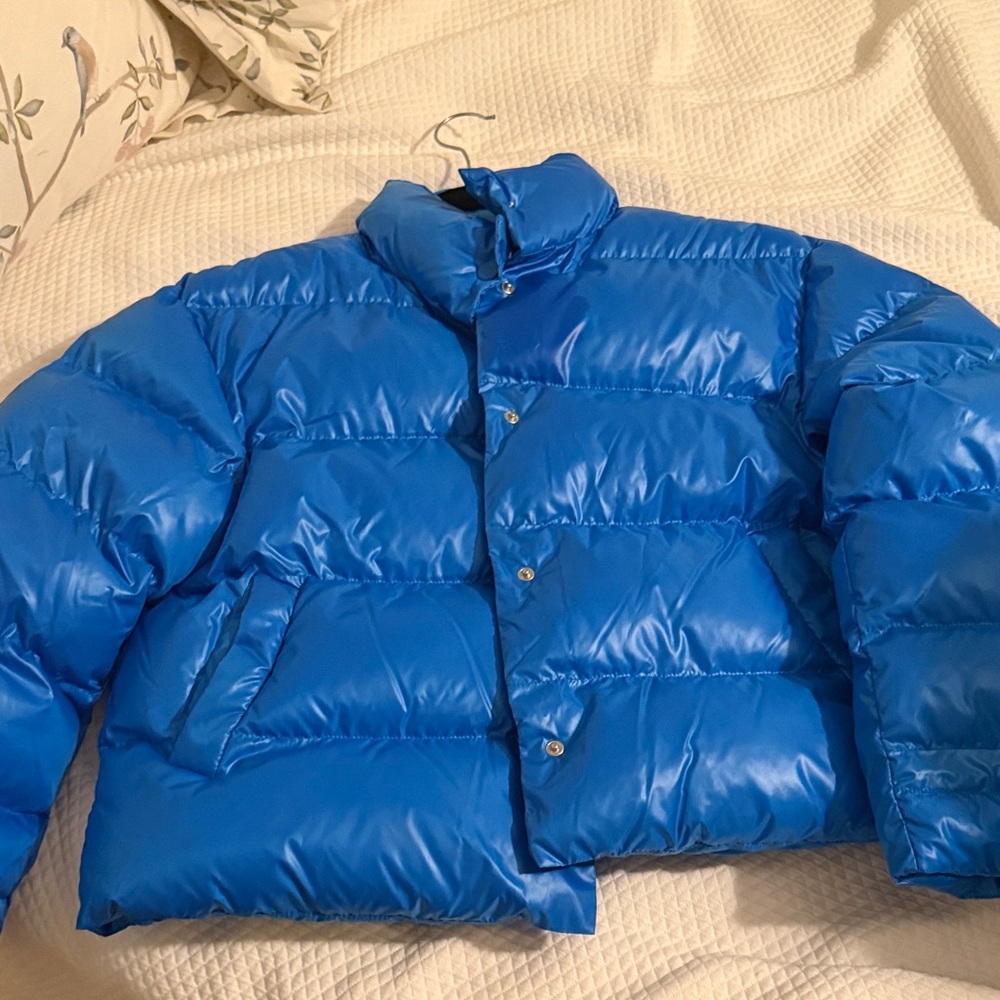 Women’s Blue Puffer Jacket